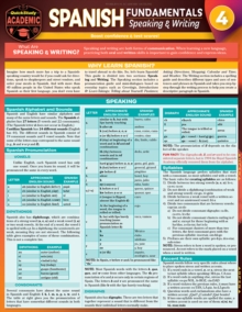 Image for Spanish Fundamentals 4 - Speaking & Writing: QuickStudy Digital Reference Guide