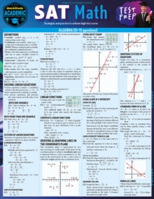 Image for SAT Math Test Prep: a QuickStudy Reference Guide