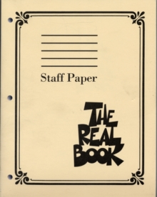 Image for The Real Book - Staff Paper