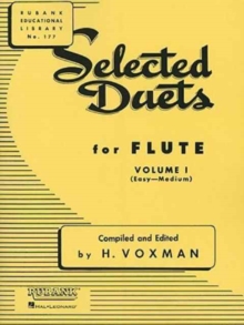 Image for SELECTED DUETS FLUTE VOL 1