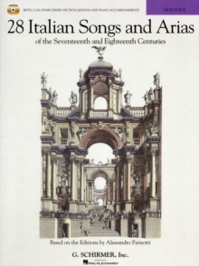 Image for 28 Italian Songs and Arias (High Voice) : Of the 17th & 18th Centuries