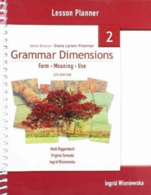Image for Grammar Dimensions 2 Lesson Planner