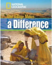 Image for One Village Makes a Difference + Book with Multi-ROM : Footprint Reading Library 1300