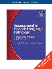 Image for Assessment in Speech-Language Pathology, International Edition