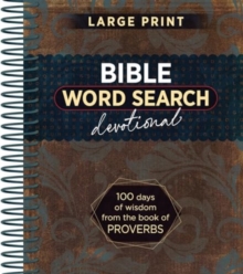 Image for Bible Word Search Devotional : 100 Days of Wisdom from the Book of Proverbs