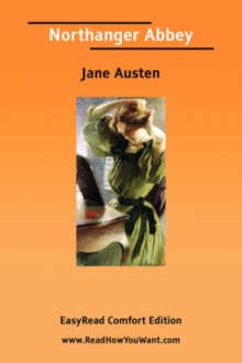 Image for Northanger Abbey [EasyRead Comfort Edition]