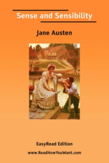 Image for Sense and Sensibility [EasyRead Edition]