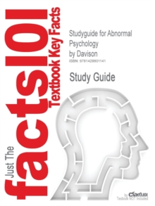 Image for Studyguide for Abnormal Psychology by Davison, ISBN 9780471181200