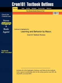 Image for Studyguide for Learning and Behavior by Mazur, ISBN 9780130337153