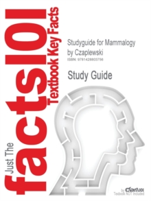 Image for Studyguide for Mammalogy by Czaplewski, ISBN 9780030250347