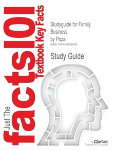 Image for Studyguide for Family Business by Poza, ISBN 9780324261516