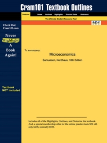 Image for Studyguide for Microeconomics by Nordhaus, Samuelson &, ISBN 9780072314908
