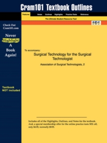 Image for Studyguide for Surgical Technology for the Surgical Technologist by Technologists, ISBN 9781401838485