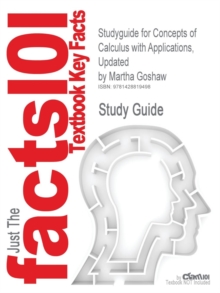 Image for Studyguide for Concepts of Calculus with Applications, Updated by Goshaw, Martha, ISBN 9780321577443