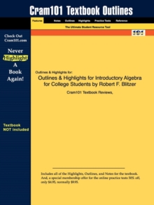 Image for Studyguide for Introductory Algebra for College Students by Blitzer, Robert F., ISBN 9780132356794
