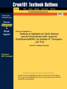Image for Studyguide for Earth Science and the Environment by Thompson, Graham R., ISBN 9780495112877
