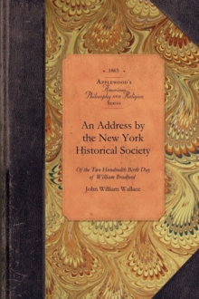 Image for An Address by the New York Historical Society