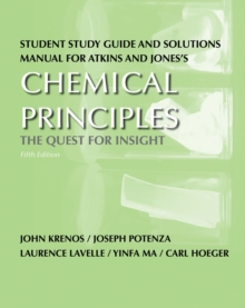 Image for Chemical principles, fifth edition study guide and solutions manual