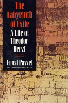 Image for The Labyrinth of Exile: A Life of Theodor Herzl.