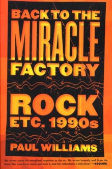 Image for Back to the Miracle Factory: Rock Etc. 1990's