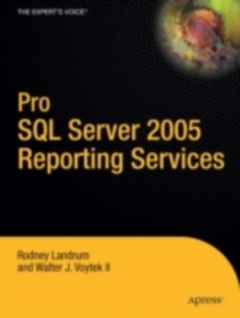 Image for Pro SQL Server 2005 Reporting Services
