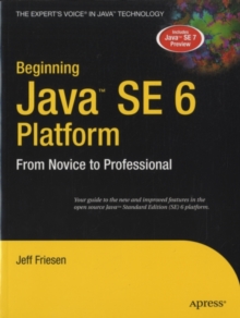 Image for Beginning Java SE 6 Platform: From Novice to Professional