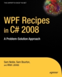 Image for WPF recipes in C# 2008: a problem-solution approach
