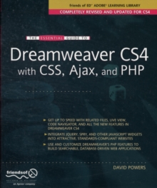Image for The Essential Guide to Dreamweaver CS4 with CSS, Ajax, and PHP