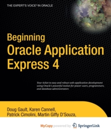 Image for Beginning Oracle Application Express 4