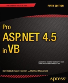 Image for Pro ASP.NET 4.5 in VB
