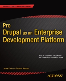 Image for Pro Drupal as an enterprise development platform