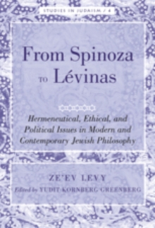 From Spinoza to Levinas