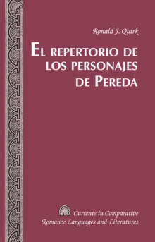 Image for El Repertorio de los Personajes de Pereda