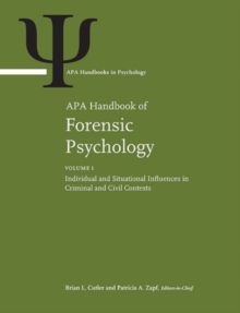 Image for APA Handbook of Forensic Psychology