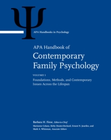 Image for APA Handbook of Contemporary Family Psychology