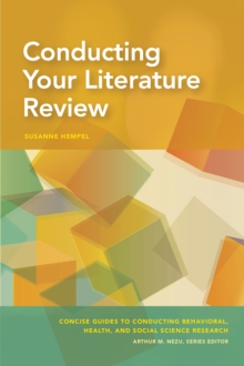 Image for Conducting your literature review