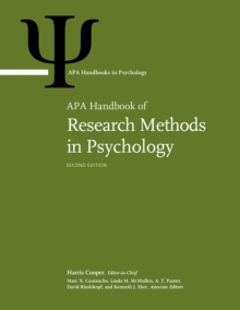 Image for APA Handbook of Research Methods in Psychology