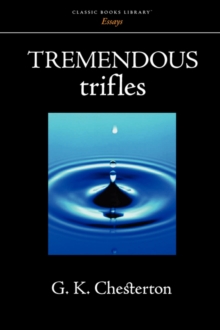 Image for Tremendous Trifles