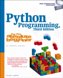 Image for Python programming for the absolute beginner