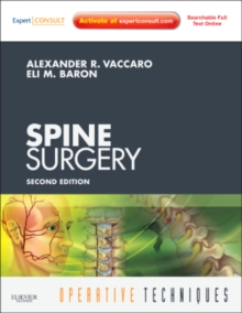 Image for Operative Techniques: Spine Surgery : Expert Consult - Online and Print