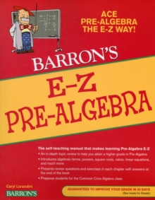 Image for E-Z Pre-Algebra
