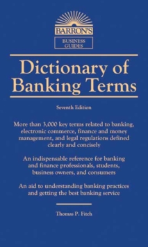 Dictionary of Banking Terms