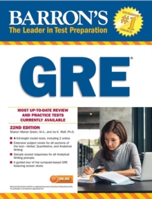 Image for Barron's GRE, 22nd edtion