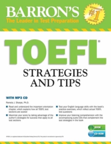Image for TOEFL Strategies and Tips with MP3 CDs