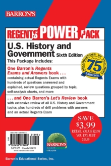Image for Regents U.S. History and Government Power Pack : Let's Review U.S. History and Government +  Regents Exams and Answers: U.S. History and Government