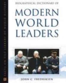 Image for Biographical Dictionary of Modern World Leaders