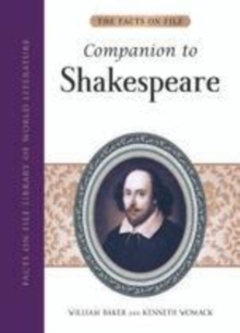 Image for The facts on file companion to Shakespeare