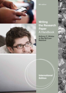 Image for Writing the research paper  : a handbook