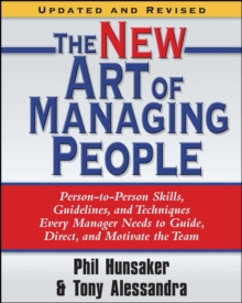 Image for New art of managing people