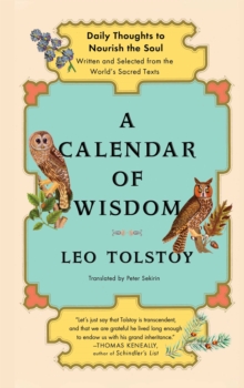 Image for Calendar of Wisdom: Daily Thoughts to Nourish the Soul, Written and Se